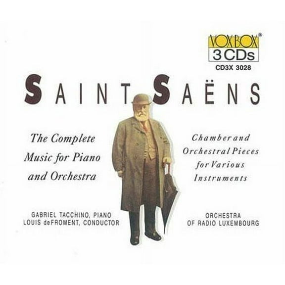 C. Saint-Saens - Complete Music For Piano & Orchestra - Music & Performance - CD