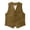 Khaki, variant on Men's Tank Tops Utility Casual Fishing Vests Outdoor Vest Multi Pockets V-Neck Vest Travel Hunting Camping Tactical Outerwear