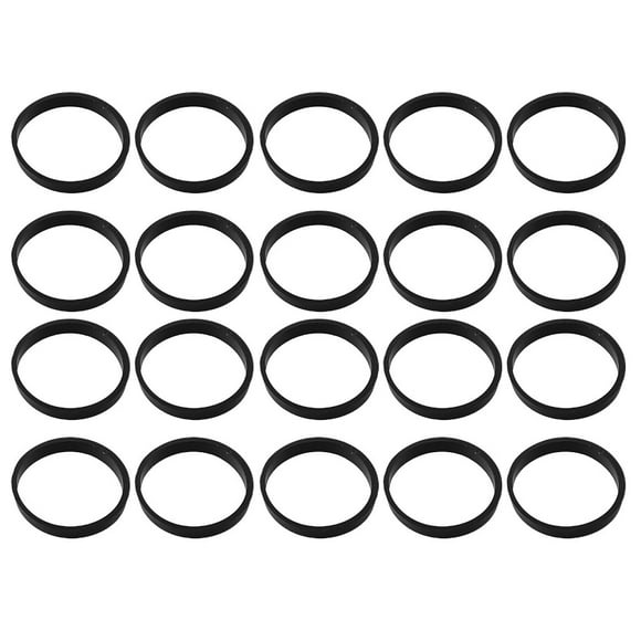 20Pcs 40mm Rubber Seal Rubber Washers for Plumbing Sink Pipe Fittings Waste Pipe Kitchen Flushing Pipes Garden Outdoor