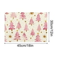 thumbnail image 3 of WEGFTDUOP Christmas Placemat Table Mat Christmas Home Living Room Decoration Placemat, 3 of 6