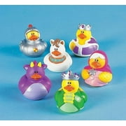 Fairy Tale Rubber Duckies - Party Favors - 12 Pieces