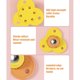 thumbnail image 5 of Gabinetes giratorios de acero inoxidable Gabinetes de rotación de 360 ​​grados Estante de estantería Muebles universales Muebles Dormitorio doméstico Amarillo 4 piezas Yuarrent HA028358-02, 5 of 7