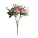 thumbnail image 2 of Flores artificiales, flores falsas, flores de imitación, juego de regalo para mujer, hermosas flores artificiales de seda falsas, ramo de boda de San Valentín, decoración nupcial, el soporte, 2 of 4
