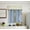LIGHT BLUE, variant on K54 Thermal Panel Aqua Blue solid color 1 Panel Grommets Kitchen Tier Window Curtain 3 Layered Thermal Heavy Thick Insulated Blackout Drape Treatment Size 28" Wide X 54" Length