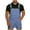 Light Blue, variant on Men's Denim Overalls Shorts Jean Bib Jumpsuit Lightweight Adjustable Straps Casual Workwear Summer Romper with Pockets