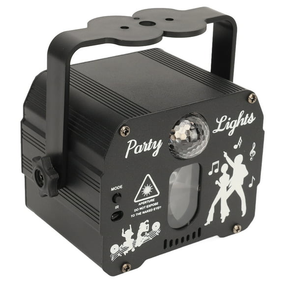 Luz Estroboscópica Para Escenario, Luces De Fiesta RGB, Luces De Discoteca Para DJ, Modo De Sincronización Recargable Por USB, 3 Modos De Trabajo Para Bares Para Reuniones