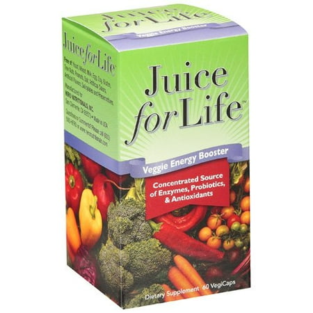 Juice For Life: Green Veggie Energy Booster, 1 ct