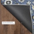 thumbnail image 6 of Addison Rugs Mayfield Premium Machine Washable Traditional Global Navy Rectangle Rug, 8' x 10', 6 of 8
