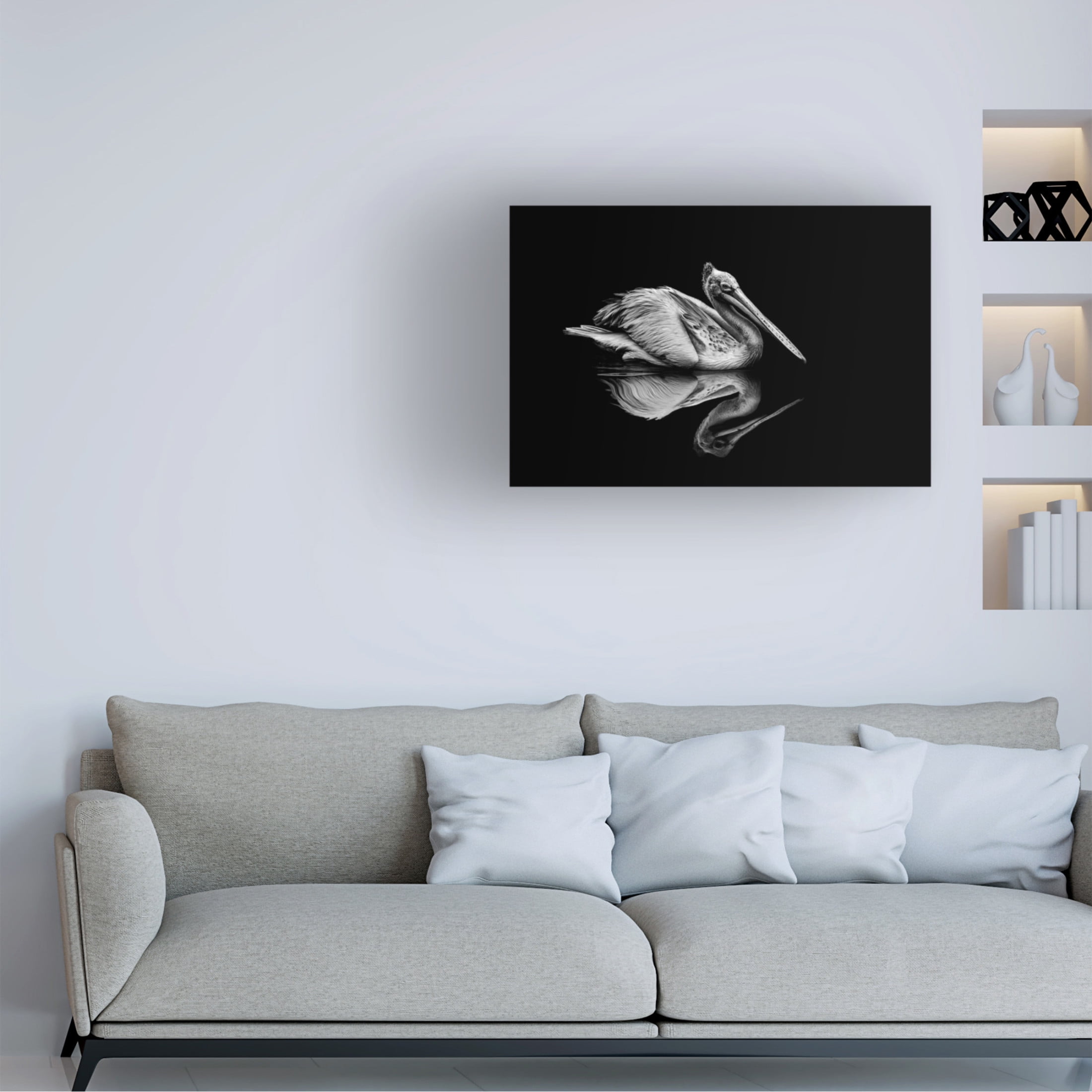 Trademark Fine Art Anita Singh  Reflection Canvas Wall Art