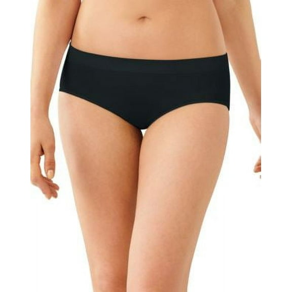 Passion For Comfort Stretch Hipster Panty 6 BLACK