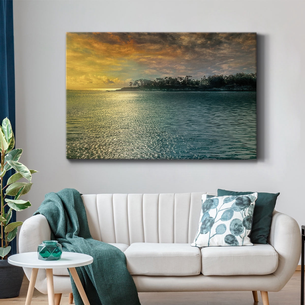 Wexford Home Mystic Island Premium Gallery Wrapped Canvas, 32" x 48" - Ready to Hang