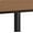River Cherry, Black, variant on KFI Studios Mode 3' x 8' Dining Table, River Cherry, Silver