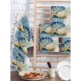 thumbnail image 2 of Blue Coastal Starfish Kitchen Dish Towels for Drying Dishes Set of 2, Vintage Beige Nautical Coral Summer Waffle Weave Microfiber Hand Tea Bathroom Towels Quick Dry & Absorbent Towel 15.7x23.6, 2 of 7