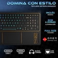 thumbnail image 4 of Laptop Gamer HP Omen Nvidia GeForce RTX 5060 8GB DLSS 4 Intel Core i7 14650HX 32GB DDR5 1TB SSD Pantalla 16" IPS FHD+ 165Hz Teclado Ingles W11H League of Legends Gamer Competitivo Streaming en Vivo, 4 of 5