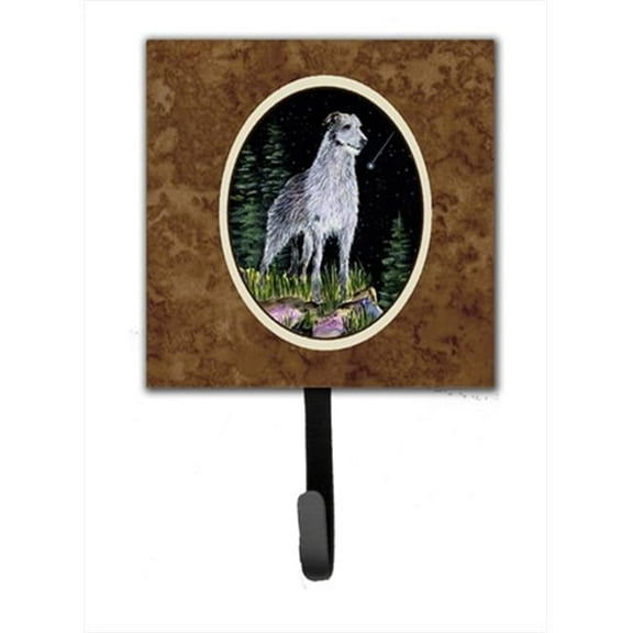 Starry Night Scottish Deerhound Leash Holder Or Key Hook