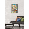 thumbnail image 2 of Brian Cook: Butts on Things - Collage Wall Poster, 14.725" x 22.375" Framed, 2 of 6