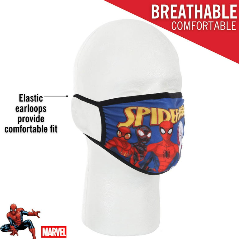 Spider-Man Marvel Officially Licensed Single Card Superhero Party Fun Face  Mask