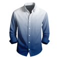 thumbnail image 2 of Men's Button Shirts,Solid Color Collar Long Sleeve Shirt,Warm & Durable for Outdoor Jobs, Fall Winter Layering | Button Shirts, 2 of 4