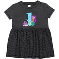 thumbnail image 3 of Inktastic First Birthday Mermaid Girls Baby Dress, 3 of 5