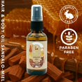 thumbnail image 4 of Aceite Para Cabello y Cuerpo Con Aceite Esencial De Sándalo Miel 60ml, 4 of 5