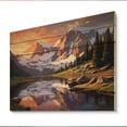 thumbnail image 2 of Designart "Rocky Serenity View II" Landscapes Print on Natural Pine Wood, 2 of 5