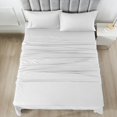 thumbnail image 3 of 4 Piece Bed Sheet Set Deep Pocket Luxury Ultra Soft Microfiber Bed Sheets, 3 of 10