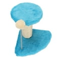 thumbnail image 2 of Cat Tree, Grinding Claws 2 Layers Decorative Stable Cat Scratching Post  For Indoor Blue,Pink, 2 of 8