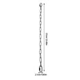 thumbnail image 2 of HEATSHAKING 2Pcs Black Decorative Lighting Chain Iron Material Adjustable Length Lamp Chain, 2 of 8