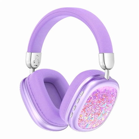 Wireless Headphones, Over-ear Headphones, Hi-Fi stereo Noise-cancelling Headphones, Suitable for Travel, Work, Sports and Games, Built-in Microphone, Large Battery For Long-Lasting, Suitable For