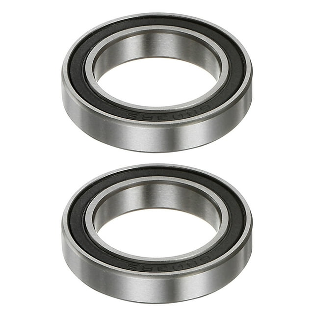 Unique Bargains 6803-2RS Roulements à Billes 17mmx26mmx5mm Acier Chromé Double Scellé 2 Pack