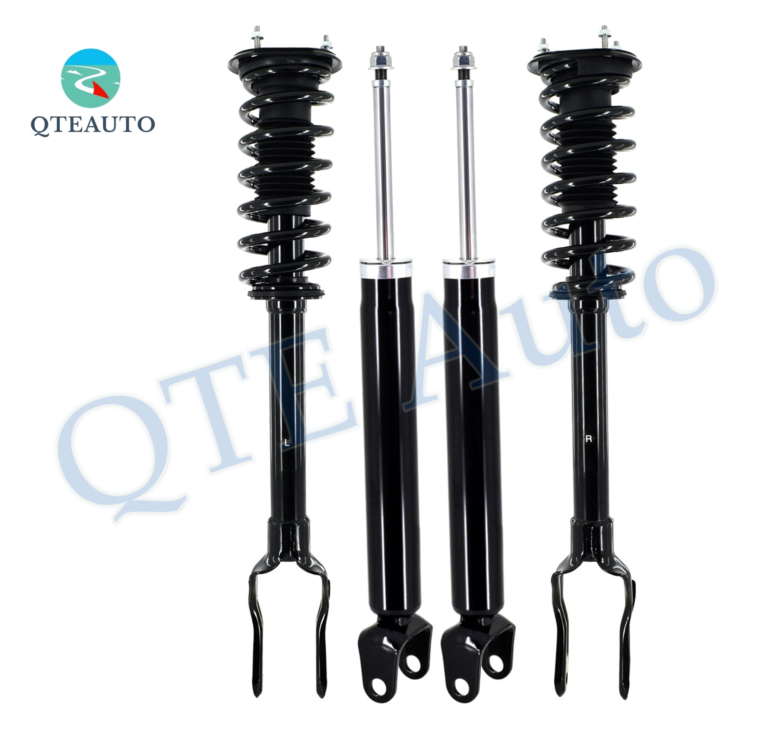 Front Strut and Coil Spring Assembly Set of 2 Compatible with 2011-2015 Jeep Grand Cherokee