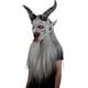 thumbnail image 4 of Máscara De Krampus By Ghoulish Productions, Máscara De Demonio Con Cuernos, Pelo Largo Y Lengua, 4 of 8
