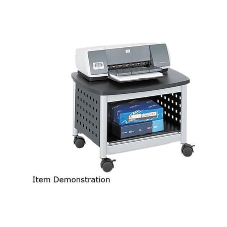 UPC: 0073555185522 | Safco Scoot Underdesk Printer Stand in Black
