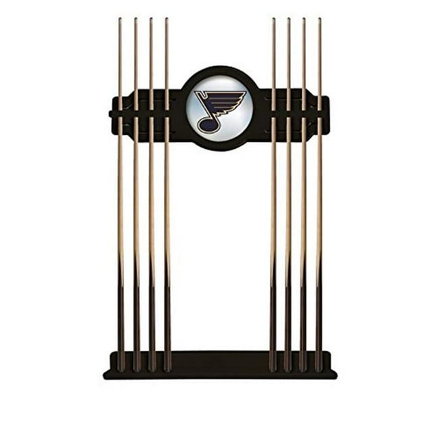 Holland Bar Stool CueBKSTLBlu St Louis Blues Cue Rack - Black