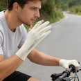 thumbnail image 3 of FastXmas Sunblock-Gloves, UV-Sun-Protection Driving Gloves, Non-Slip Design Outdoor Gloves, Breathable Gloves for Women Men Outdoor Driving Use,Beige, 3 of 5