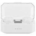thumbnail image 3 of Auriculares blancos para un audio de conducción nítido Auriculares inalámbricos binaurales Bluetooth, 3 of 8