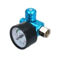 thumbnail image 2 of Amdohai 1/4 Inch 140PSI Mini Air Regulator Auto Pressure Regulator Valve Tool Tail Pressure Gauge with Nozzle For Spray Tool, 2 of 8
