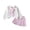 Pink, variant on Girls Korean Style 3‑Piece Outfit Embroidered Bow Long Sleeve Blouse Striped Pleated Skirt with Sailor Shawl Fashion Preppy Set for Campus Outdoor Daily Casual Wear(Pink,3-4 Years)