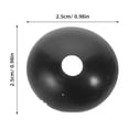 thumbnail image 2 of OULII 20Pcs Tent Pole Puncture Proof Cap Black Round Awning Clips for Rv Canopy and Outdoor Enthusiasts, 2 of 8