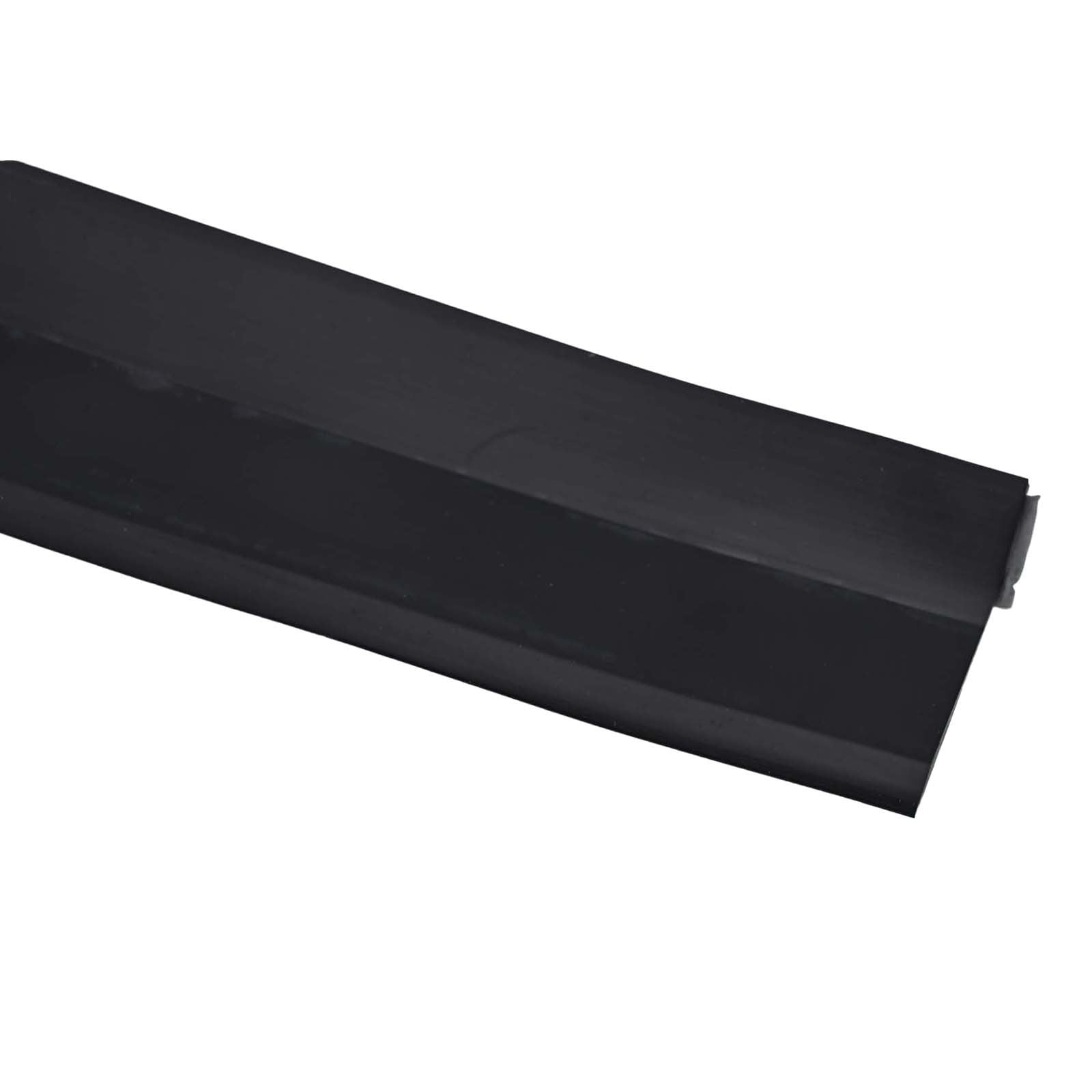 300Cm Garage Door Weather Multipurpose Home Edge Replacement Full Wrap Dustproof Portable Adhesive Seal Strip Bottom Rubber Tr Black