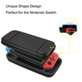 thumbnail image 6 of Fintie Carrying Case for Nintendo Switch OLED Model 2021/Switch 2017, [Shockproof] Hard Shell Protective Cover Travel Bag w/10 Game Card Slots,Black, 6 of 8