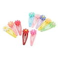 thumbnail image 3 of Accesorio para el pelo de mascotas pequeñas, 20 piezas de minihorquillas para el pelo de perros y mascotas, pinzas para el pelo con broche para mascotas, diseño exquisito, 3 of 12