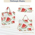 thumbnail image 6 of FORMRS Womens Corduroy Tote Bag Crossbody Shoulder Handbag with Pocket, Red Watermelon, 6 of 7