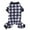 Black, variant on Pet Dogs Cats Christmas Jumpsuit Pajamas PJS Puppy Soft Cotton Costume Clothes