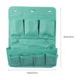 thumbnail image 2 of Homoyoyo 1Pack Hanging Bag Over Door 47x37cm Green 600D Polyester Rectangular Home Users, 2 of 5
