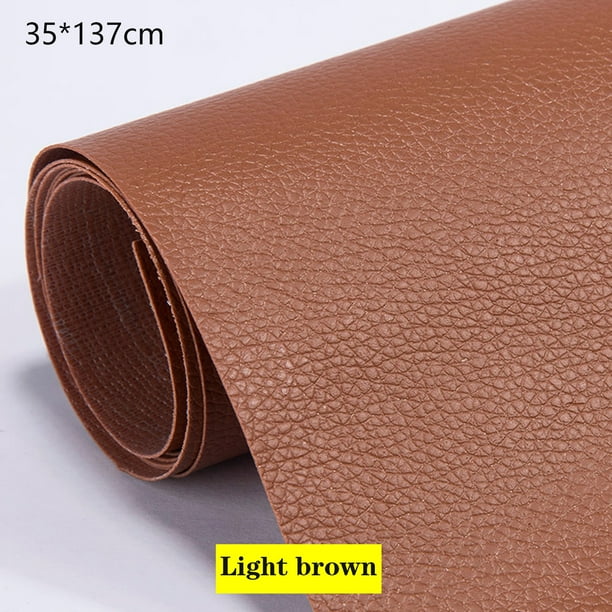 1 Roll Leather Repair Patch SelfAdhesive, 35x137cm / 50x137cm, 7 Colors Available, CABINAHOME