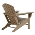thumbnail image 5 of Portside Classic Outdoor Adirondack Chair in Weathered Wood, 5 of 7