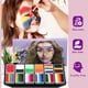 thumbnail image 4 of Kit de pintura facial UDUOLER Professional con plantillas y pinceles, 4 of 8