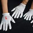 thumbnail image 2 of US 24-48 Pairs 100% Cotton Coin Jewelry Inspection Work Gloves White Soft Gloves, 2 of 5