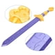 thumbnail image 4 of Espada Impresión 3D Espada Juguete PLA Juego De Rol Espada Cosplay Accesorio De Vestuario Para Colección Festival Regalos De Vacaciones Amarillo Azul, 4 of 7